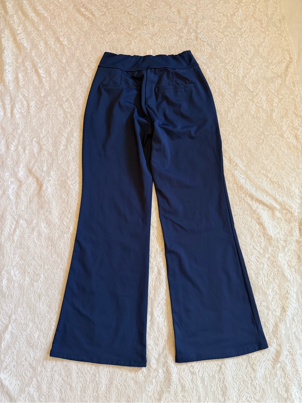 Halara Flex™ DayStretch Mid Rise Side Zipper Pocket Work Flare Pants - Picture 8 of 9
